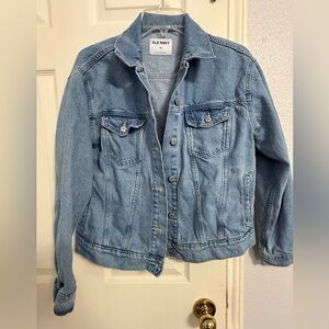 Old Navy Light Blue Jean Jacket for Women